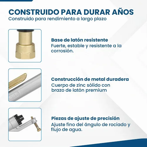 Vista 7 de Sime AMBOF Ambo - Rociador de impacto de círculo completo de 1-1/2 pulgadas con boquillas