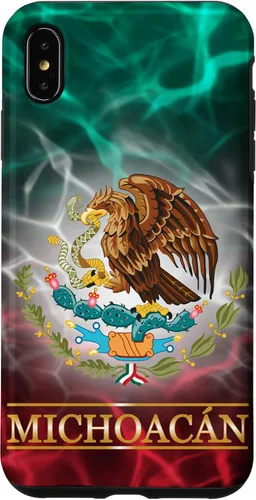 Vista 11 de Funda para iPhone 17 con la bandera de México de Michoacán - Orgullosa de las raíces mexicanas