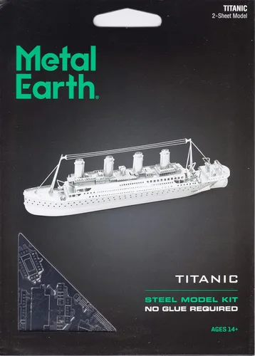 Vista 6 de Metal Earth Titanic 3D Metal Model Kit Fascinaciones