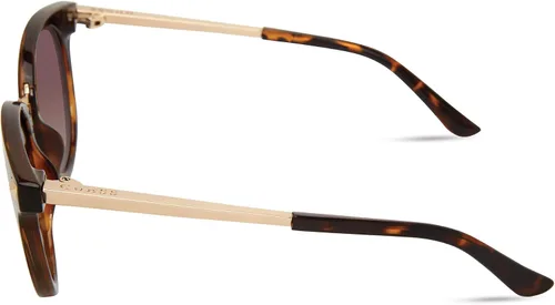 Vista 3 de GUESS Gafas de sol redondas con diseño de Stud Acccent para mujer