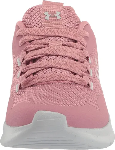 Vista 2 de Under Armour Tenis esenciales para mujer, Onyx White Onyx White Metallic Gold Luster 102