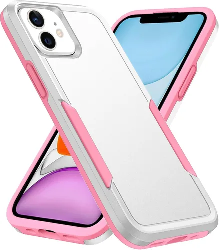 Vista 11 de Funda compatible con iPhone 11, protección resistente, a prueba de golpes, a prueba de caídas, a prueba de polvo, antiarañazos, para 11, color negro