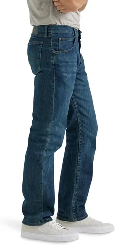 Vista 2 de Wrangler Authentics - Jeans clásicos de ajuste regular con 5bolsillos, para hombre