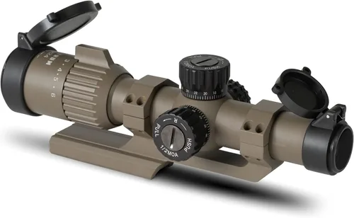 Vista 9 de Monstrum Spectre 1-6x24 LPVO Mira telescópica para rifle