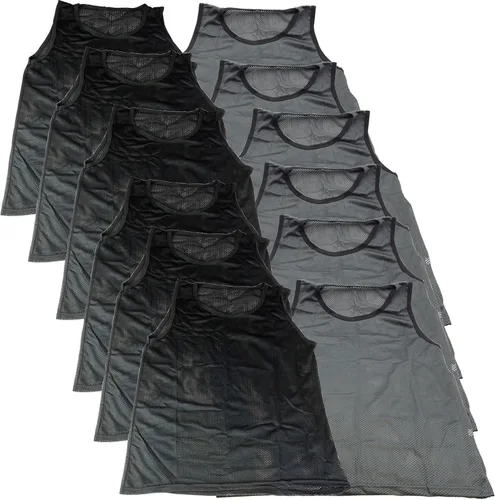 Vista 63 de BlueDot Trading Adult & Youth Scrimmage Training Vests for Soccer, Basketball & More – Available in 1, 6, 12, 24 Packs Amarillo
