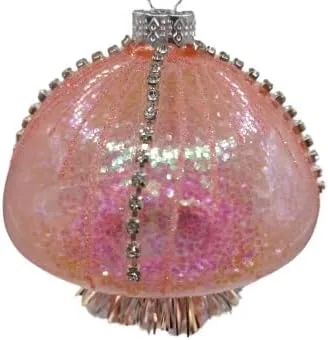 Vista 2 de OnHoliday Cristal Rhinestone Medusa Rosa Hombre O War String Glitter Tentáculos Colgantes Árbol de Navidad Adorno
