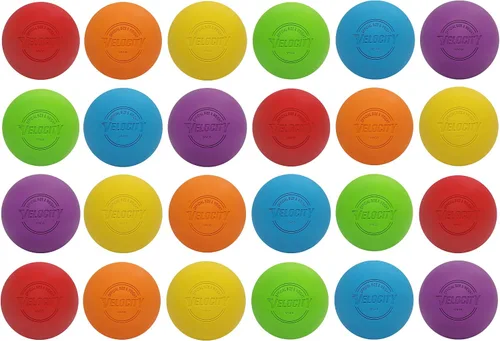 Vista 124 de Pelotas de lacrosse Velocity - 1, 2, 3, 6, 12, 18, 24, 36, 60 y 120 paquetes - para práctica, tamaño oficial aprobado por la NFHS y la universidad