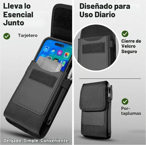 Vista 4 de Funda para iPhone 17 Pro 16 16e 15 14 13 12 11 XR XS X Funda