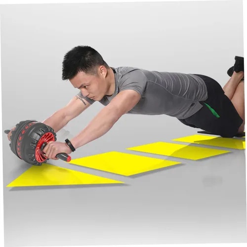 Vista 5 de Generic Rueda abdominal para fitness Soporte de codo Rodillo de espuma, equipo de fitness, máquina de ejercicio paso a paso, almohadilla de rueda