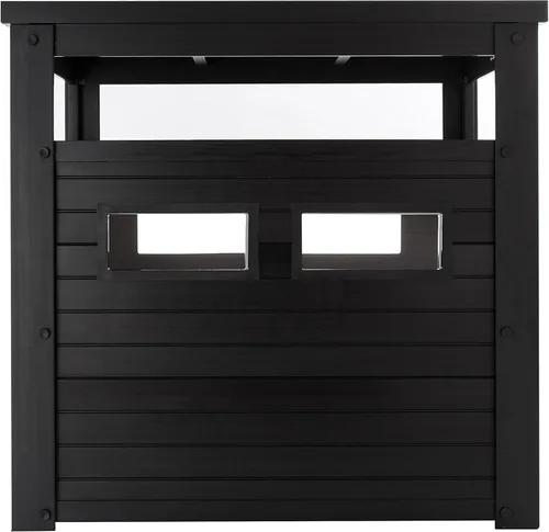 Vista 3 de Caja de aserrín/mesa auxiliar ECOFLEX Litter Loo., Espresso Negro