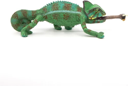 Vista 2 de Papo - Figura de camaleón realista - A partir de 3 años - Colección Wild Life - Juego educativo de reptiles exóticos - Juguete de idea de regalo