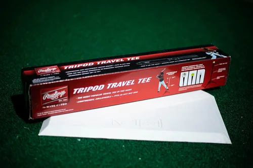 Vista 3 de Rawlings Camiseta de bateo TRIPOD TRAVEL Plegable Altura ajustable de 28 a 44 pulgadas