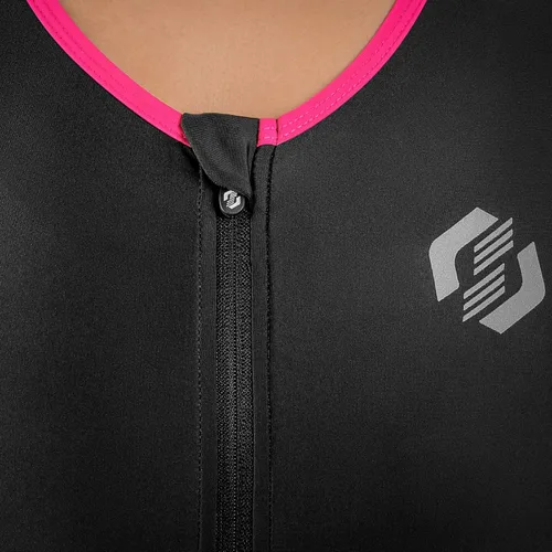 Vista 6 de SLS3traje FX triatlón para mujer bolsillo trasero costuras antifricción diseño alemán