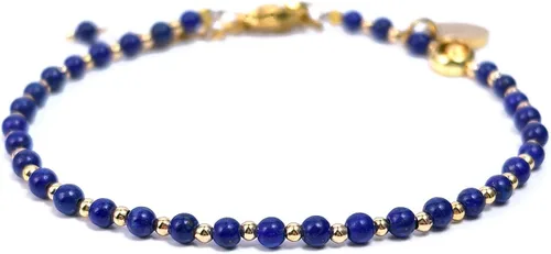 Vista 9 de Morchic 3mm Natural Gemstone Beaded Bracelet for Women, Dainty Tiny Charm Jewelry, Adjustable 7.1-8.6" Ideal Birthday Holiday Gift