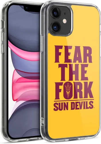 Vista 139 de Head Case Designs Funda de gel ASU Camou con licencia oficial de la Universidad Estatal de Arizona [protección de grado militar] compatible