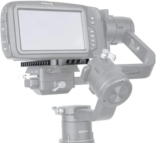 Vista 3 de NICEYRIG Placa de montaje de queso para cámara, placa superior universal aplicable para URSA Mini 4K, estabilizador de cardán, sistema de aparejo