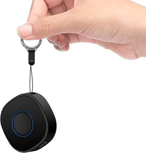 Vista 2 de Mini rastreador GPS para niños perro ancianos, localizador con botón SOS, seguimiento GPS en tiempo real, sonido de reproducción GEO-Fence