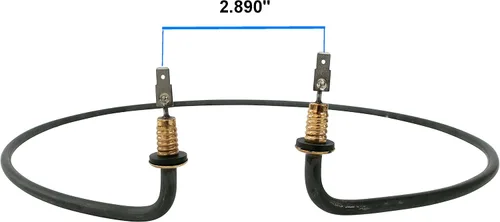 Vista 3 de Reemplazo del elemento calefactor del lavavajillas OEM 154825001 para Frigidaire, Kenmore, Sears 154825001, AP5628696, 154482901, 154663801