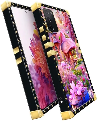 Vista 4 de 1-Fantasy Manor - Funda protectora de TPU suave a prueba de golpes, compatible con Samsung Galaxy S20 FE de 6.5 pulgadas