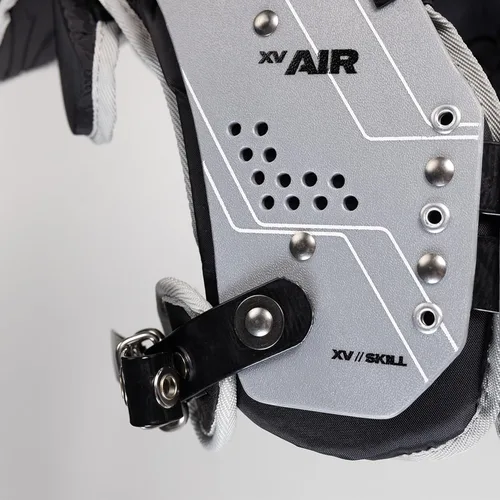 Vista 4 de [Usado] Schutt XV Skill - Hombreras de fútbol para mariscal de campo, receptor ancho, espalda defensiva