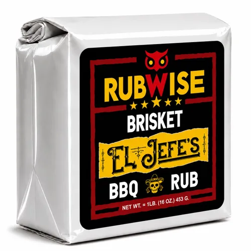 Vista 16 de RubWise Texas Style Brisket Rub, dulce, ahumado y salado, 11.5 onzas