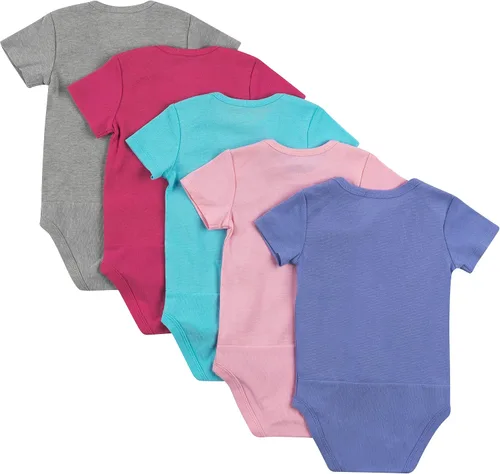 Vista 10 de Hanes - Bodis para bebés, Ultimate Flexy de manga corta, unisex, paquete de 5