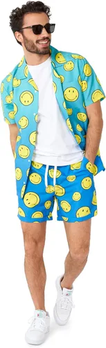 Vista 55 de Opposuits Traje de baño combinado de verano - Conjunto de dos piezas a juego para hombre - Ropa de natación de playa