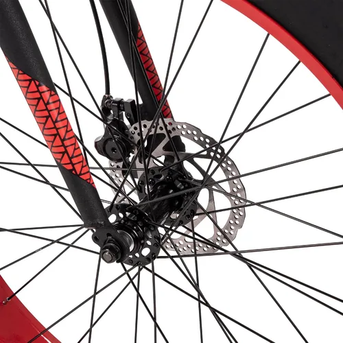 Vista 11 de Huffy Bicicletas de montaña para hombres, tamaños de 26/27.5 pulgadas, múltiples velocidades, suspensión disponible, opción de neumático grueso