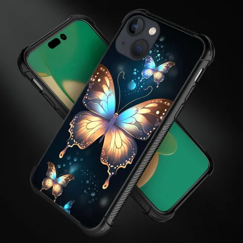 Vista 178 de Funda compatible con iPhone 8, a prueba de golpes, antiarañazos, bandera de ciervos de cola blanca de grano de madera estadounidense