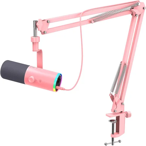 Vista 10 de TONOR Micrófono dinámico para juegos XLR/USB con cancelación de ruido AI Negro