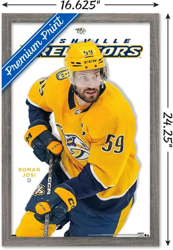 Vista 3 de Trends International NHL Nashville Predators - Póster de pared Roman Josi Feature Series 23