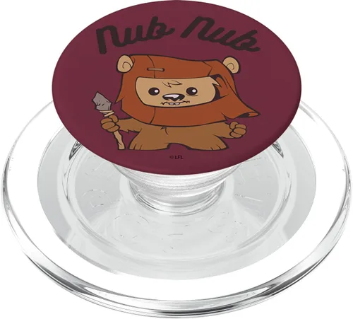 Vista 7 de Star Wars Ewok Nub Nub Cartoon PopSockets PopGrip: agarre intercambiable para teléfonos y tabletas