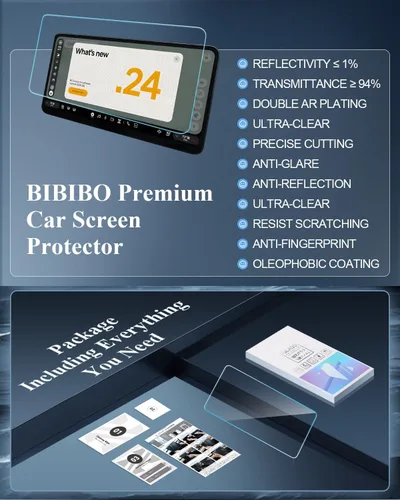 Vista 6 de BIBIBO Matte Anti-Glare for New 2027 Rivian R2 Screen Protector 15.6" Navi