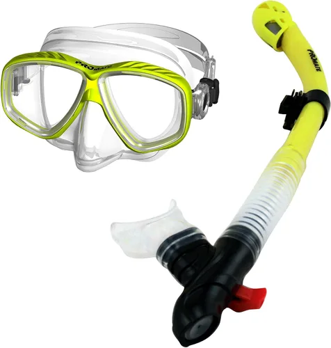 Vista 5 de Promate Máscara de purga de snorkel y conjunto combinado de snorkel seco (SCS0096)