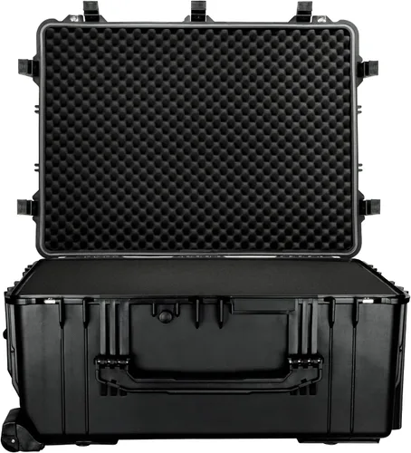 Vista 3 de Eylar™ - Funda protectora para engranajes de 31.5 pulgadas, resistente al agua y a los golpes con espuma (negro)
