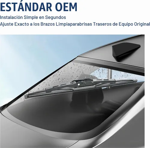 Vista 8 de 3 Limpiadores 24"/17"/13" Limpiaparabrisas de Repuesto para GMC Terrain Chevy Equinox 2017 2016 2015 2014 2013 2012 2011 2010 Limpiaparabrisas