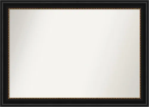 Vista 129 de Amanti Art Espejo personalizado, gran espejo de baño estrecho, espejo de pared o espejo de tocador de baño sobre el fregadero (24 x 24 pulgadas)