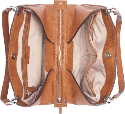 Vista 4 de Calvin Klein Reyna - Bolso de hombro con triple compartimento