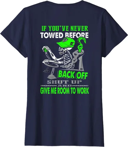 Vista 27 de Proud Tow Truck Operator - Camiseta, Negro, S