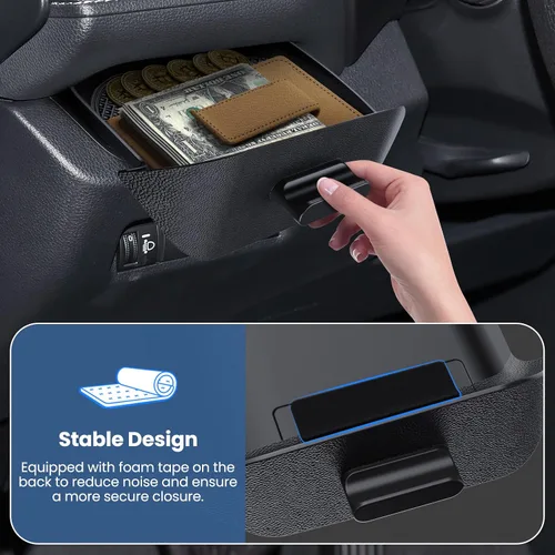 Vista 5 de DIAMOOKY Organizador de consola central mejorado compatible con Toyota RAV4 2025 2024 2023 2022 2022 2021 2020 2019, accesorios interiores, caja