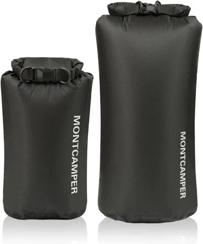Vista 30 de Bolsa seca impermeable de 30D nailon - Adecuada para senderismo, kayak y rafting - Bolsa de almacenamiento impermeable portátil con cierre de rollo