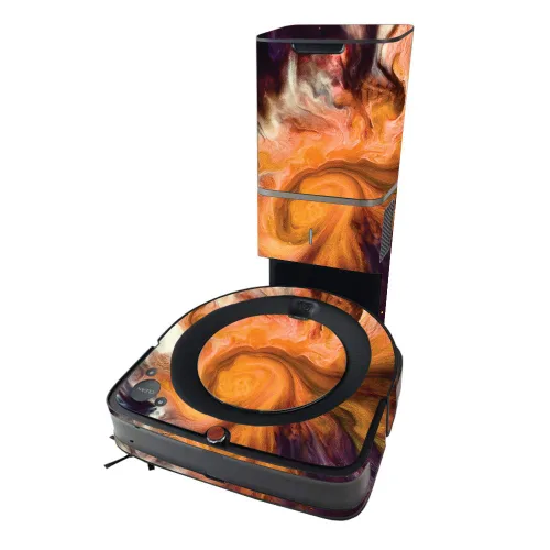 Vista 5 de MightySkins Skin compatible con iRobot Roomba s9+ Vacuum - Andromeda Cubierta de vinilo duradera y única Fácil de aplicar y cambiar de estilos