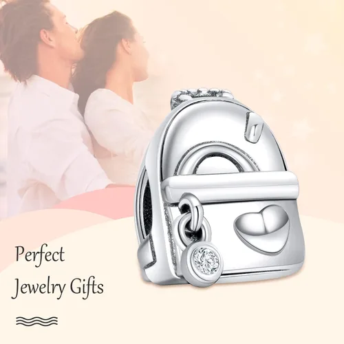 Vista 3 de Annmors - Dije familiar colgante de plata de ley 925 para hermana mamá papá y tía joyas para niñas regalos de cuentas para mujeres pulsera y collar