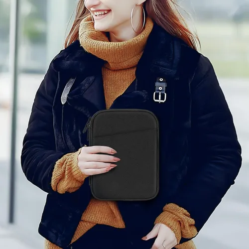 Vista 7 de Funda para Kindle y eReader de 6 a 7 pulgadas, color negro