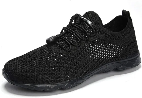 Vista 2 de Men's Quick Drying Aqua Water Shoes,3-Second Drainage & All-Terrain for Swimming,Hiking,Yoga