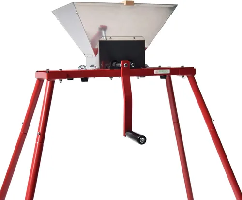Vista 7 de SQUEEZE master Amoladora eléctrica - Trituradora de frutas de acero inoxidable-1100W-3400R/min-Trituradora de manzana para prensado de vino y sidra