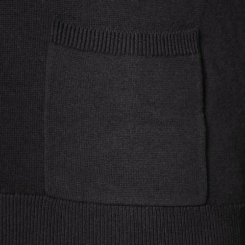 Vista 6 de Tienda Essentials Suéter tipo cárdigan de algodón para hombre