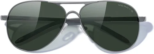 Vista 19 de MERRY'S, UV400 S8513, gafas de sol polarizadas para conducir, marco irrompible, para hombre.