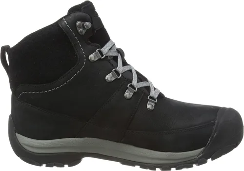 Vista 6 de KEEN Kaci 3 - Botas de nieve impermeables con aislamiento térmico para mujer, Concha de tortugacuadros rojos