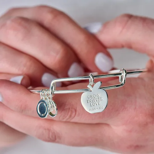 Vista 3 de Alex and Ani Pulsera de agradecimiento al profesor